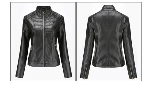 Women's Motorcycle leather jacket